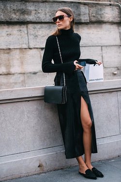 Total black образ